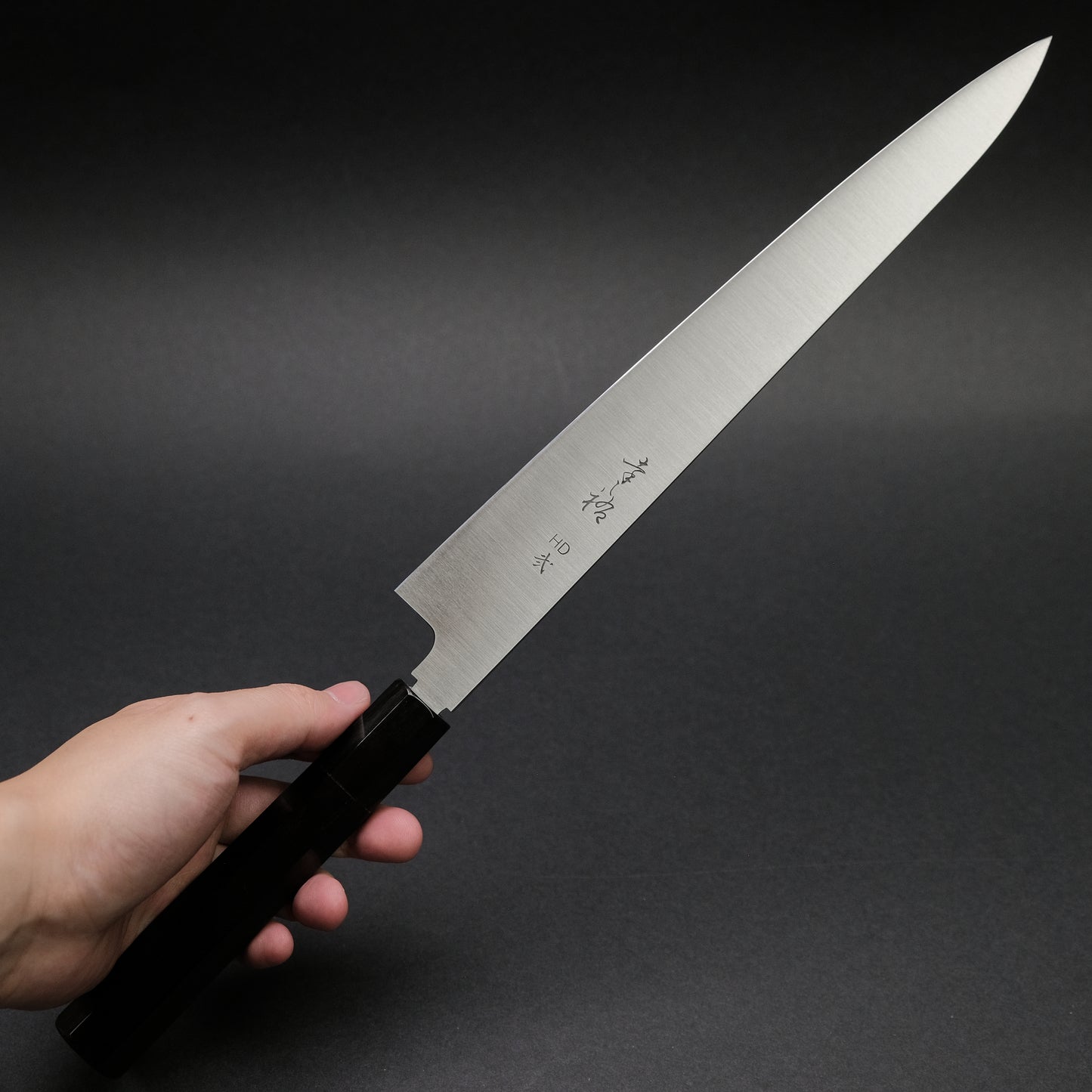 Konosuke HD2 Sujihiki 270mm Ebony Black Horn Handle