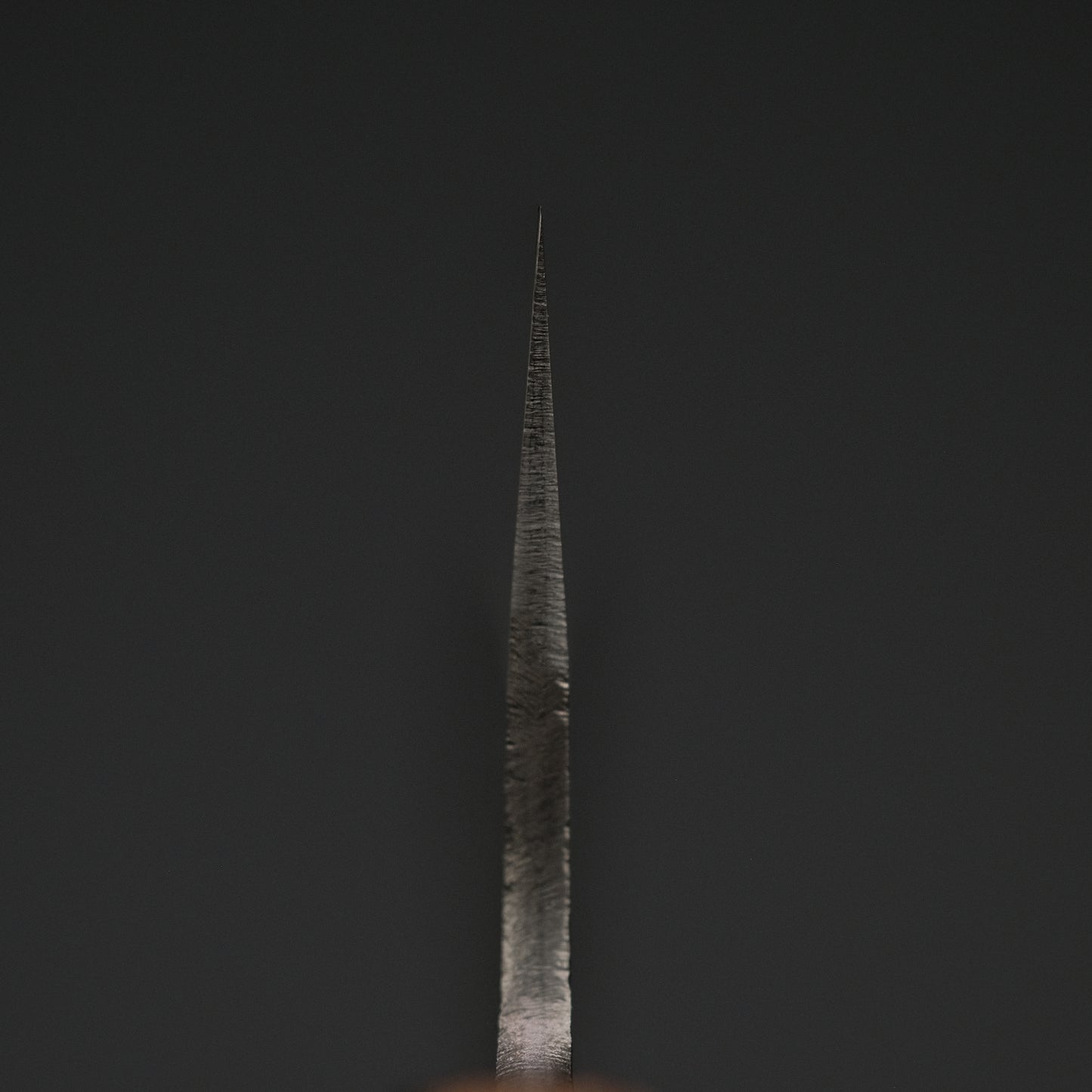 Konosuke MB White #2 Nashiji Kurouchi Gyuto 240mm Burnt Chestnut Handle