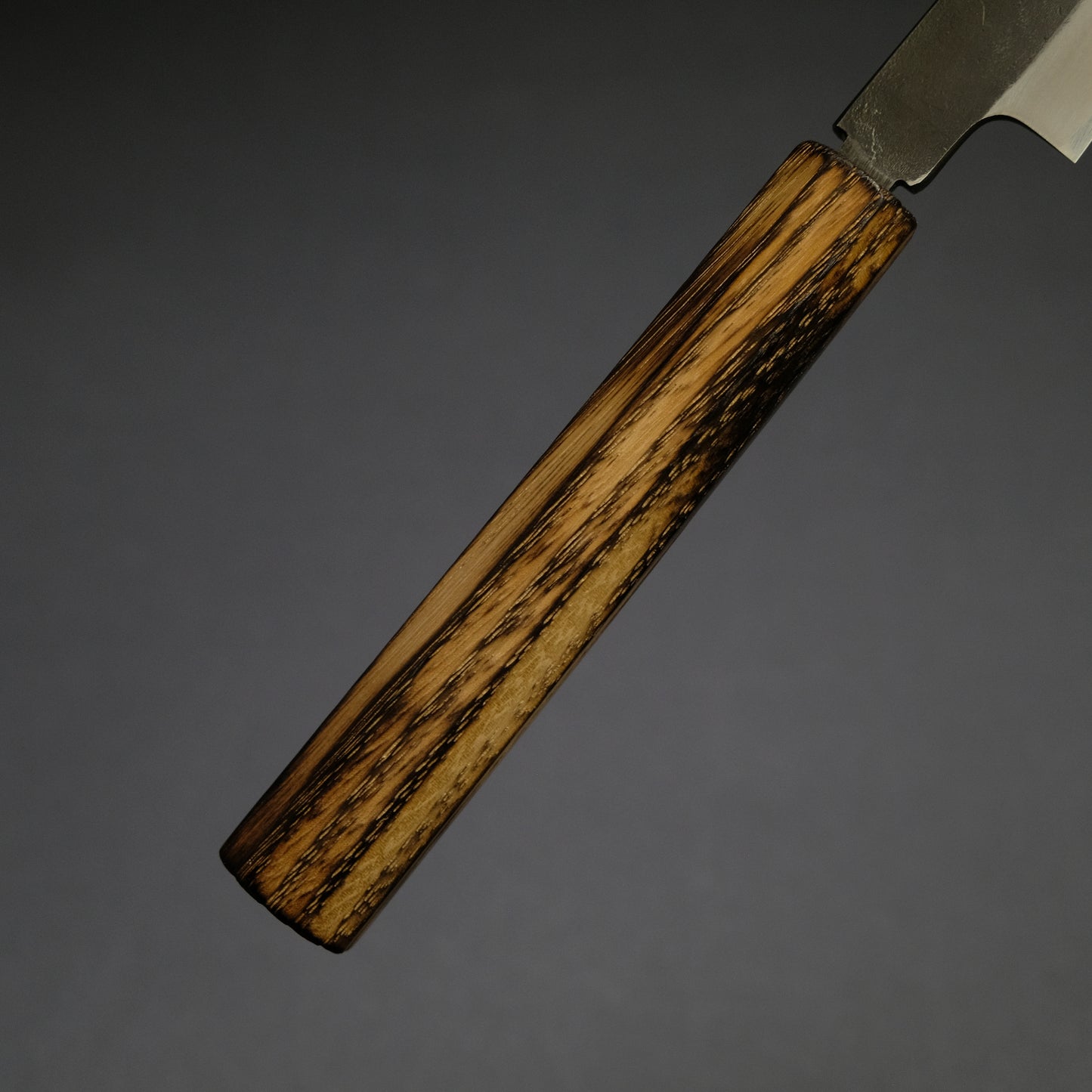 Konosuke MB White #2 Nashiji Kurouchi Petty 150mm Khii Chestnut Handle