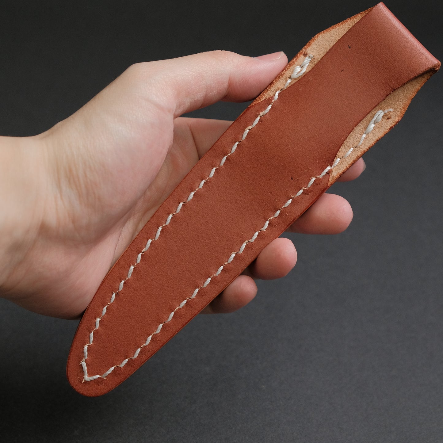 MOKI Banff Fixed Blade Linen Micarta Handle (Long)