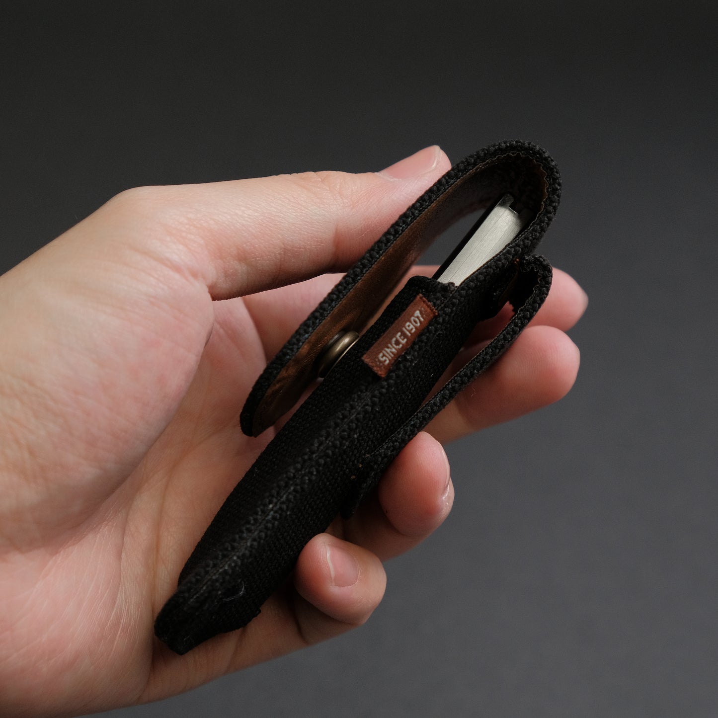 MOKI Kronos Folding Knife Stag Bone Handle (Medium)