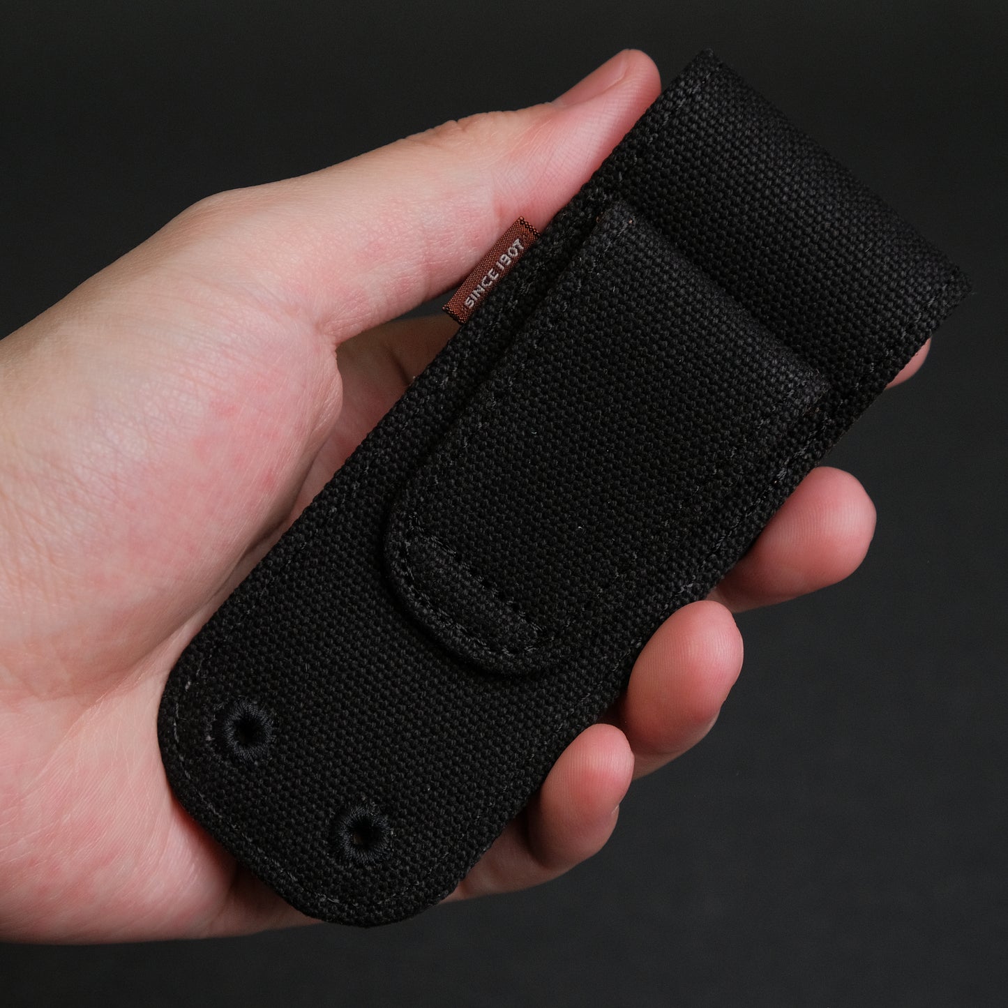 MOKI Shima Owl Folding Knife Large Linen Micarta Handle