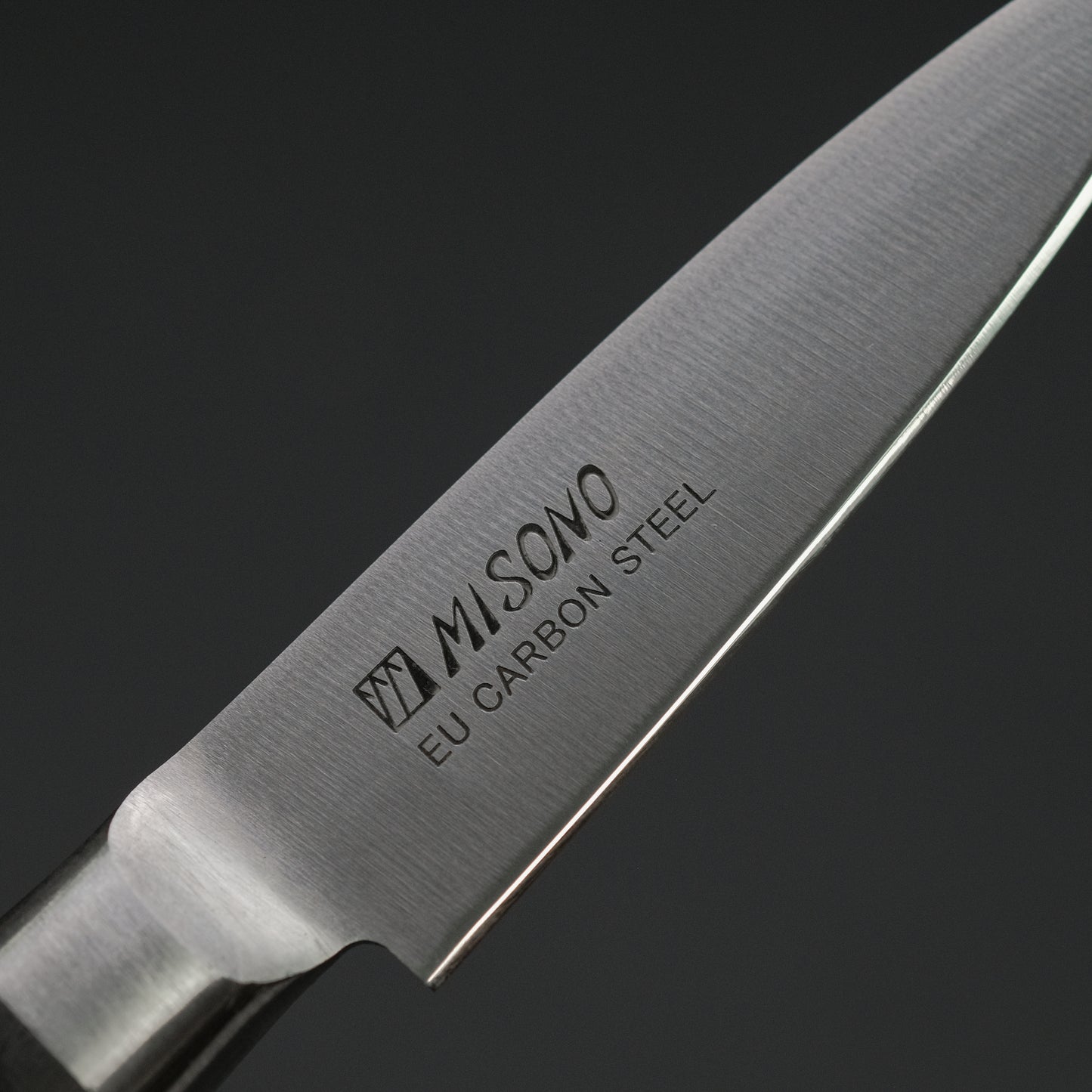 Misono Swedish Carbon Steel Paring 80mm Pakka Handle