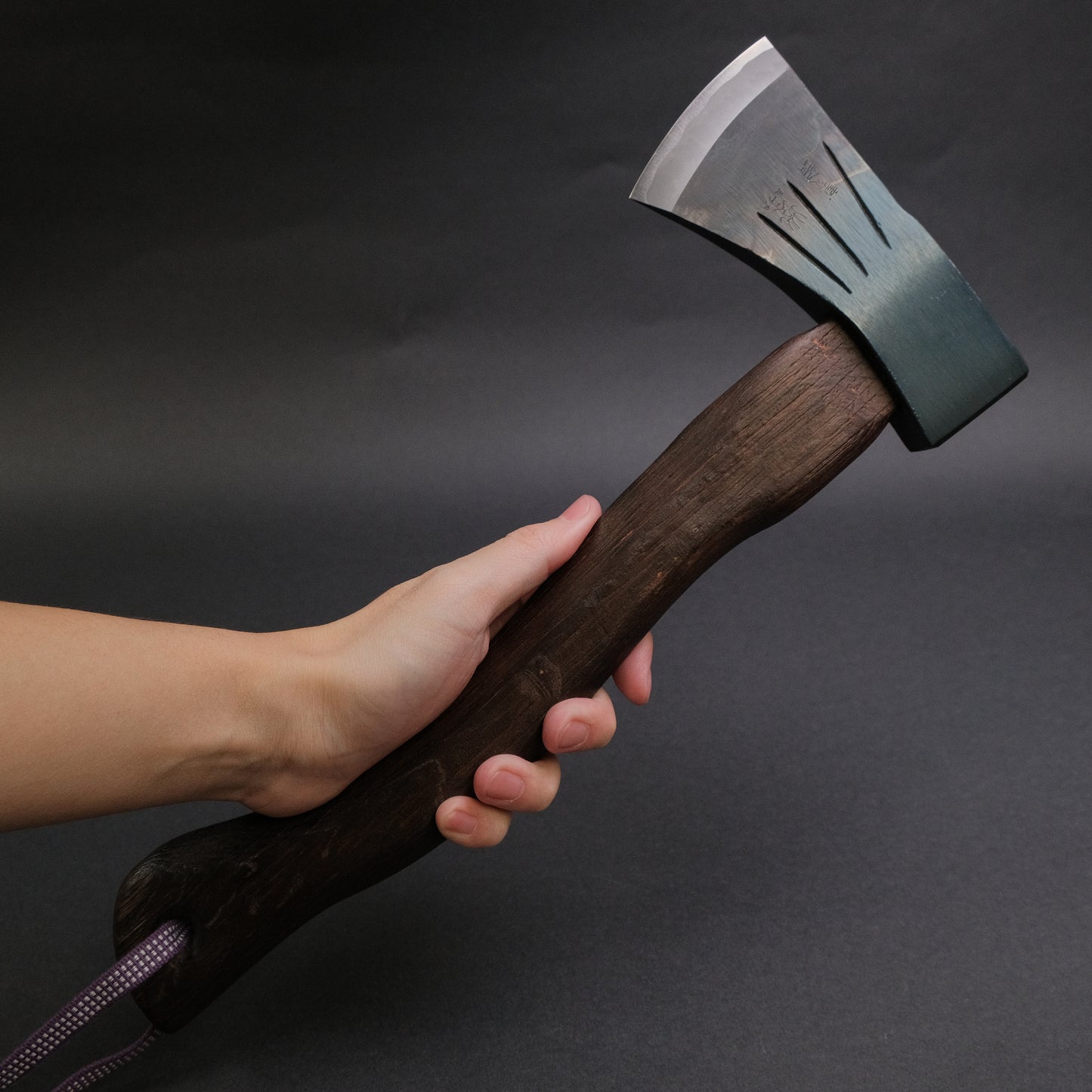 Mizuno Warikomi Axe 450g Burnt Oak Handle (Curved)