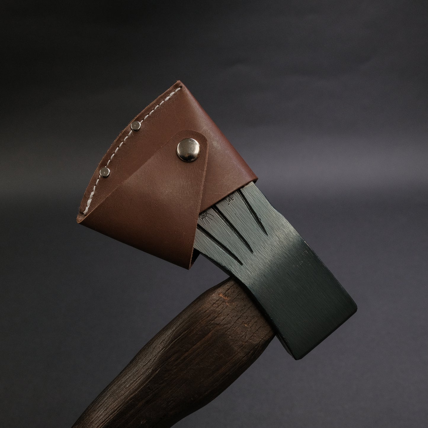 Mizuno Warikomi Axe 450g Burnt Oak Handle (Curved)