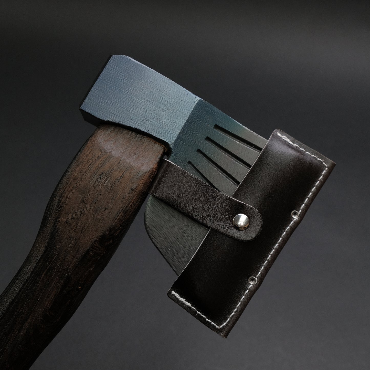 Mizuno Warikomi Bakin Axe 450g Burnt Oak Handle (Curved)