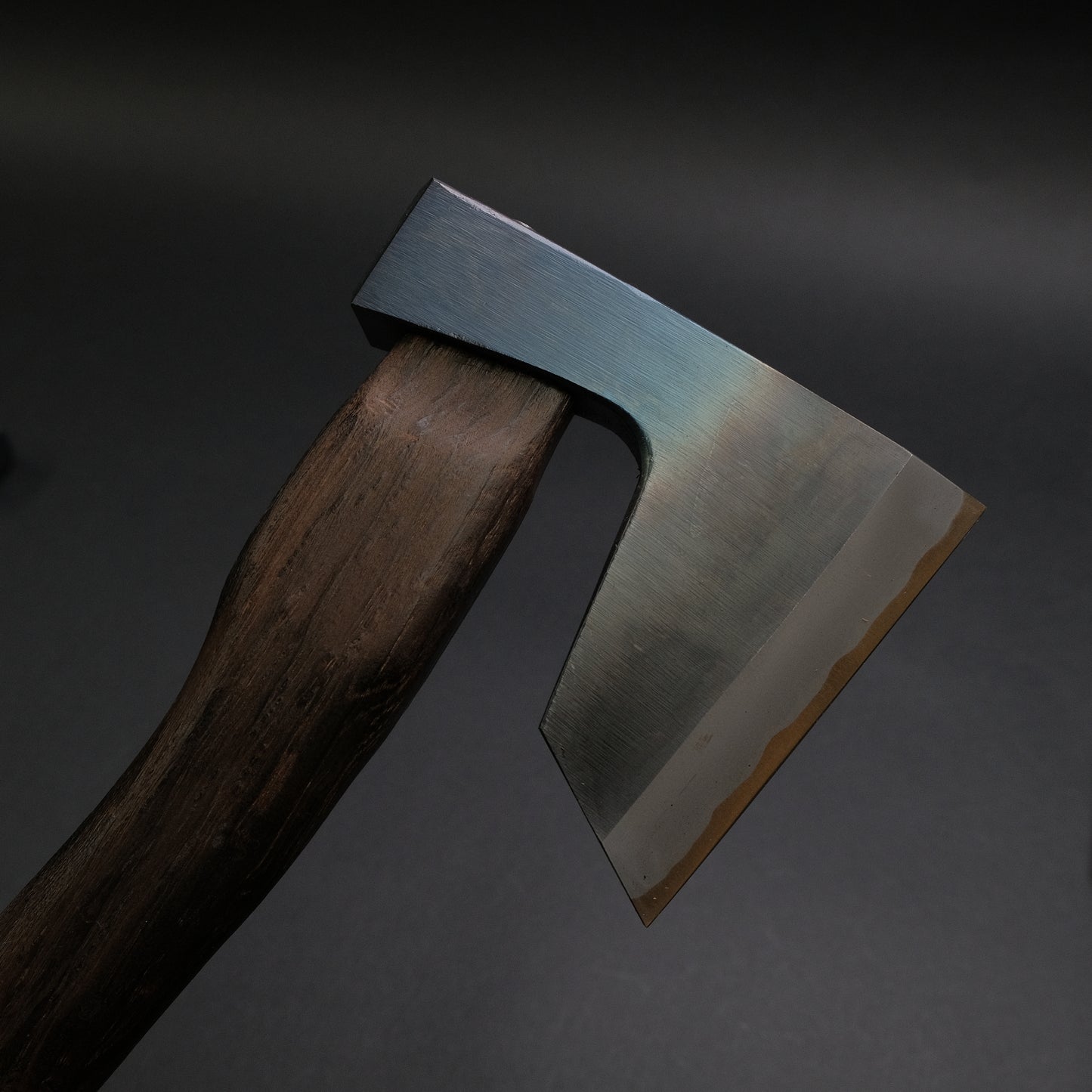 Mizuno Warikomi Jikata Ax 570g Burnt Oak Handle (Curved)