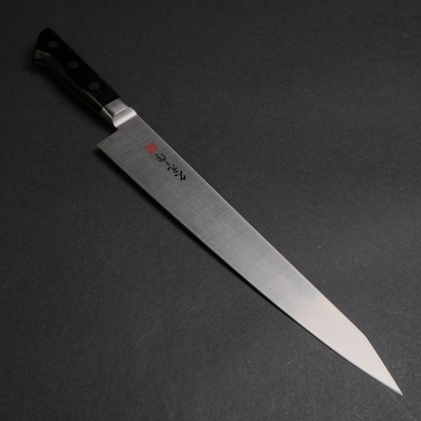 Morihei Hisamoto INOX Sujihiki 270mm Pakka Handle