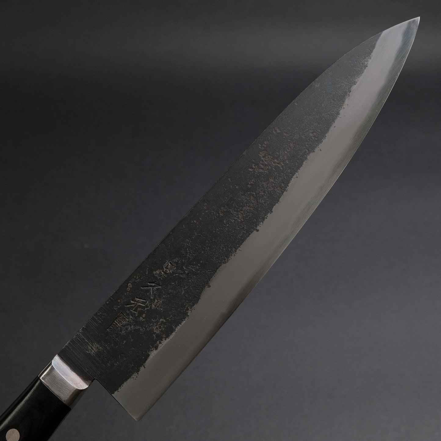 Morihei Hisamoto Kurouchi White #1 Gyuto 240mm Pakka Handle (Fine Finish)