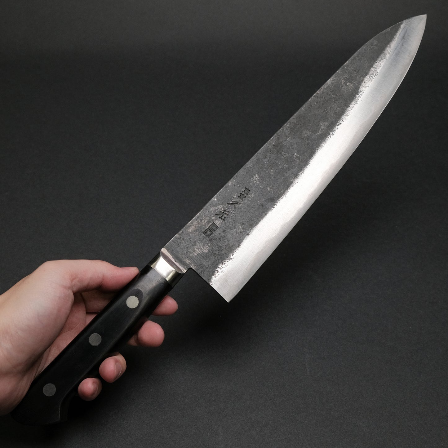 Morihei Hisamoto Kurouchi White #1 Gyuto 270mm Pakka Handle