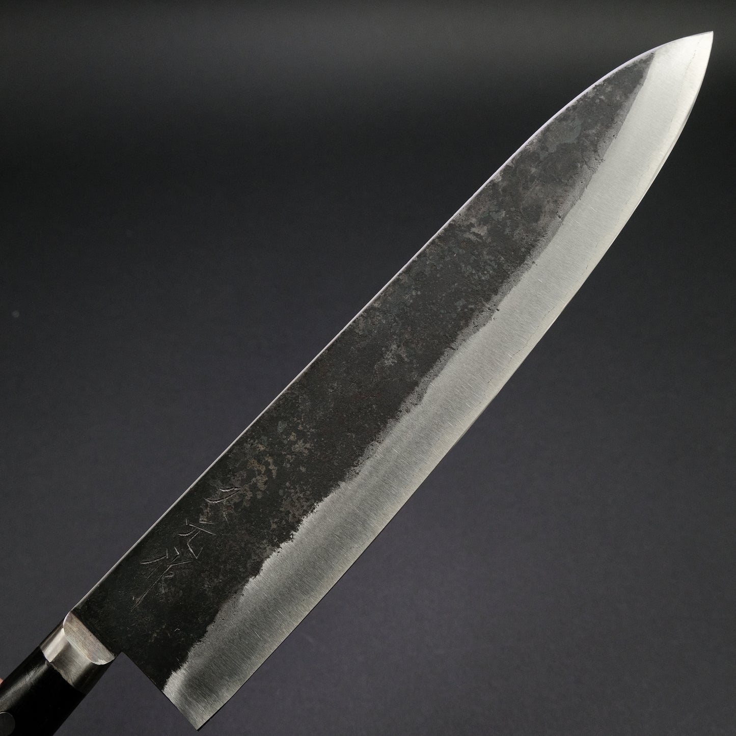 Morihei Hisamoto Kurouchi White #1 Gyuto 300mm Pakka Handle (Thick)