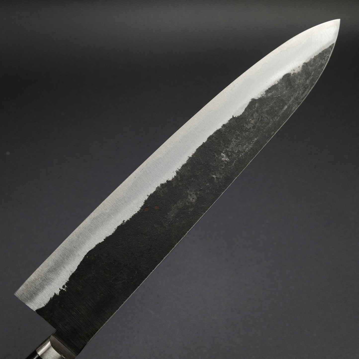 Morihei Hisamoto Kurouchi White #1 Gyuto 300mm Pakka Handle (Thick)