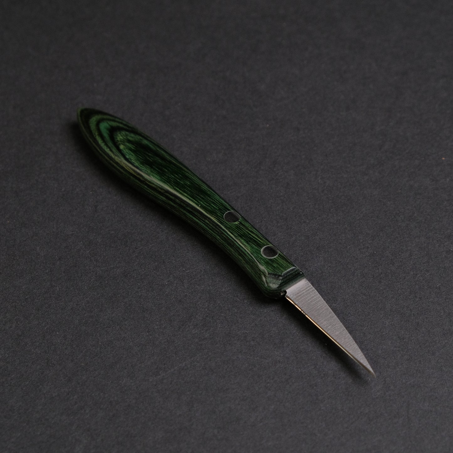 Mumei Curving Knife 40mm Pakka Handle