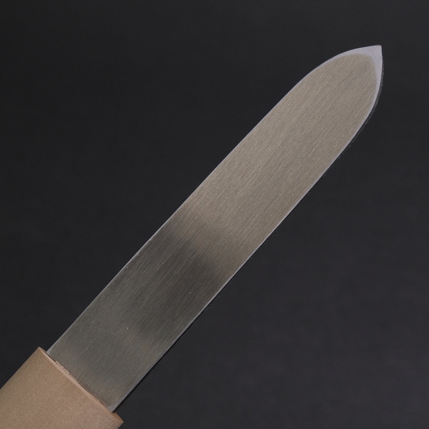 Mumei White #2 Kurouchi Makiri 135mm Ho Wood Handle