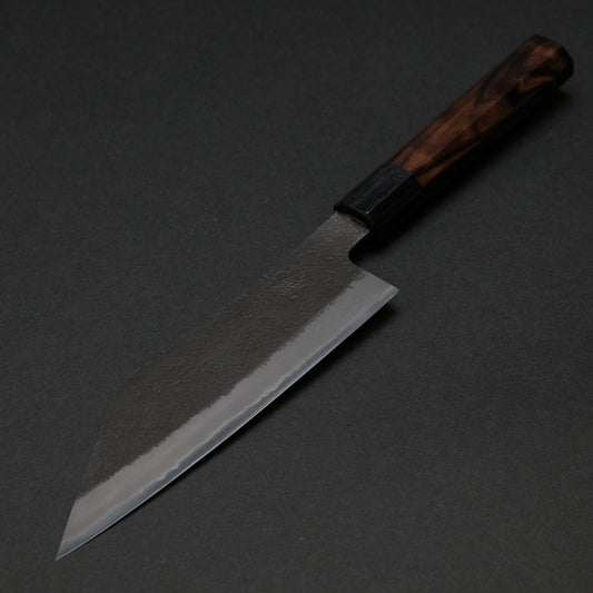 Mutsumi Blue Super Kurouchi Nashiji Hakata 165mm Ebony Handle