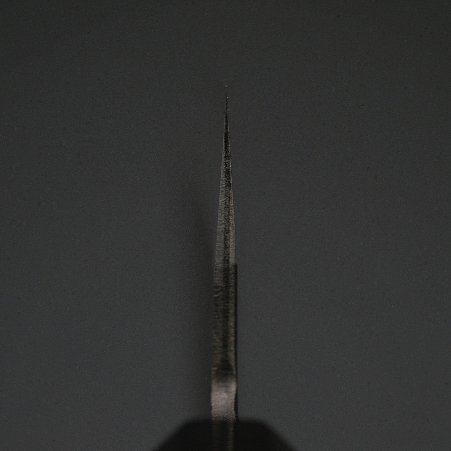 Mutsumi Blue Super Kurouchi Nashiji Kiritsuke 240mm Ebony Handle