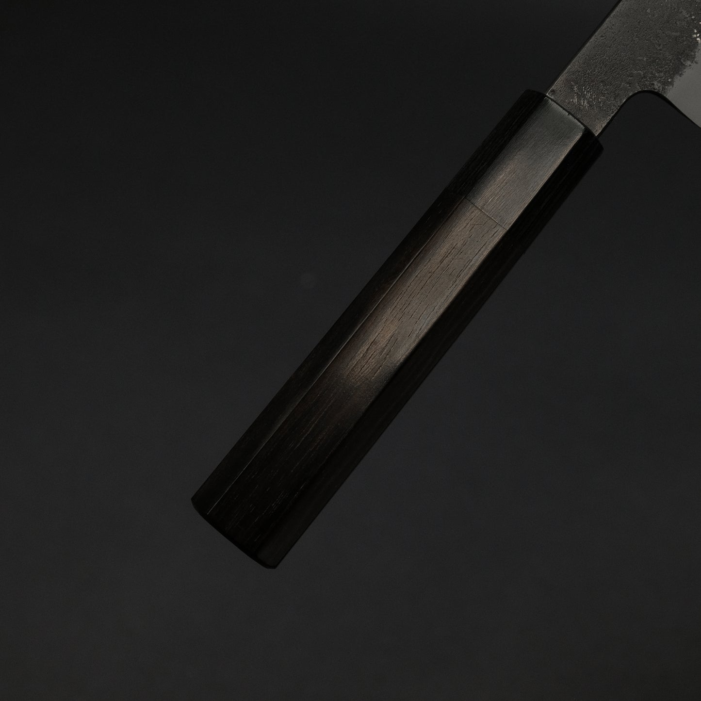 Mutsumi Blue Super Kurouchi Nashiji Petty 135mm Ebony Handle