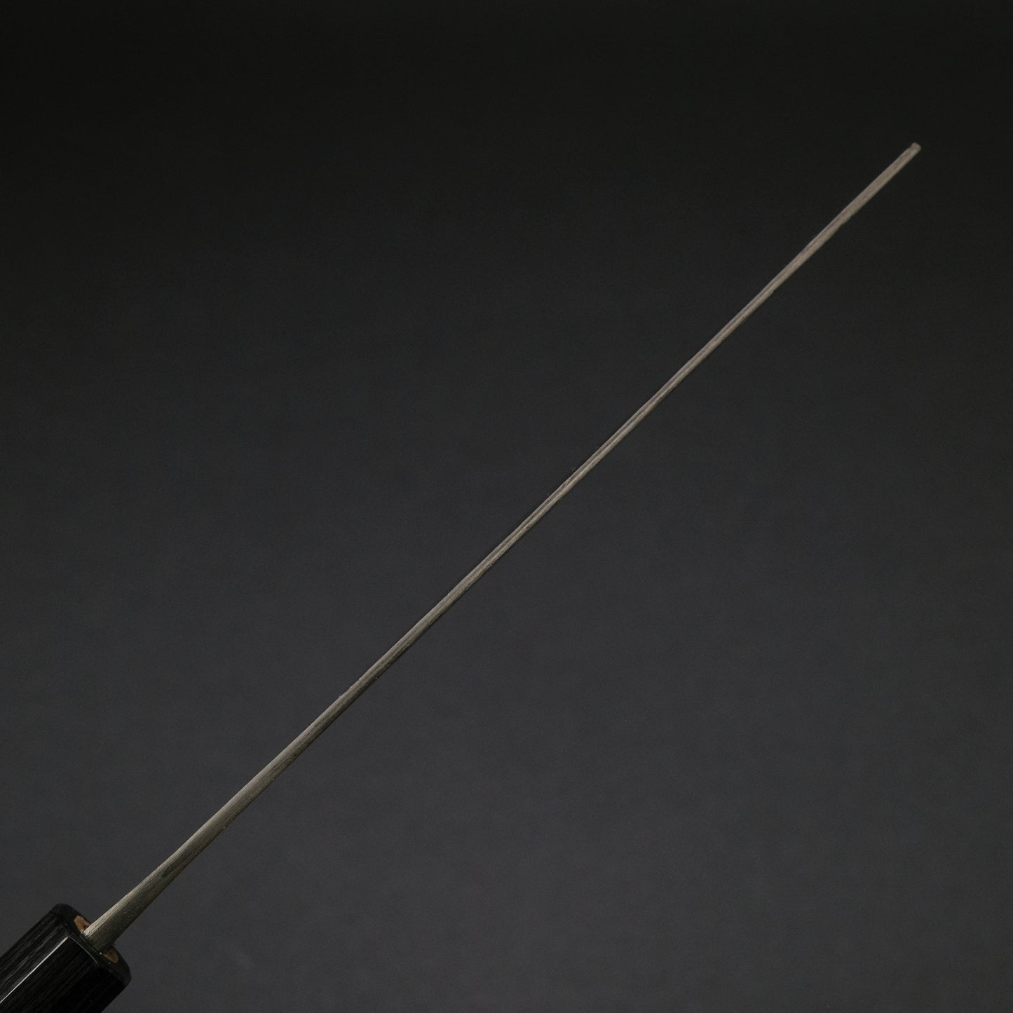 Mutsumi Blue Super Kurouchi Tsuchime Nakiri 180mm Ebony Handle
