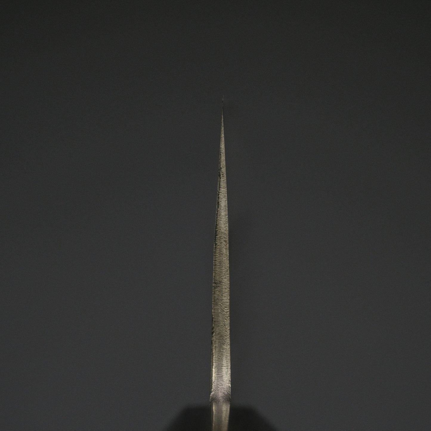 Mutsumi Blue Super Kurouchi Tsuchime Nakiri 180mm Ebony Handle