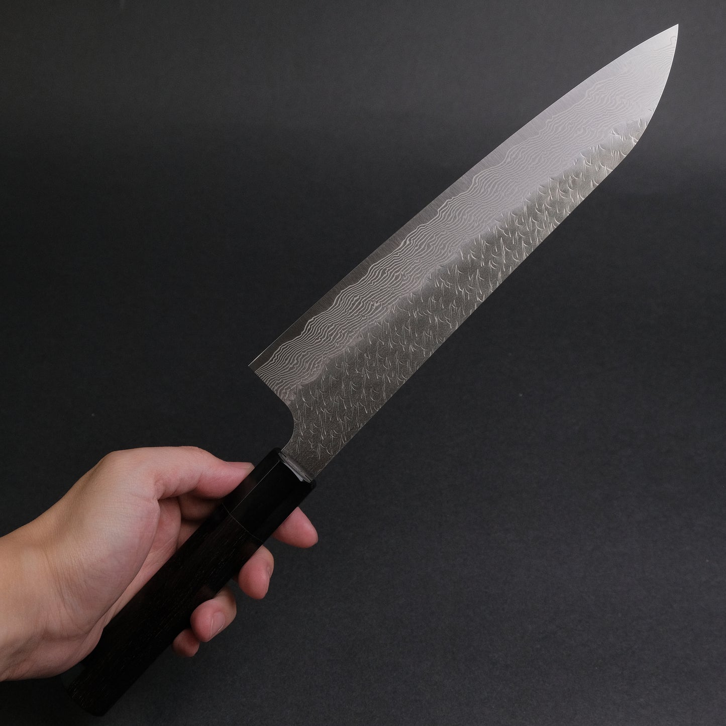 Nigara SG STRIX Gyuto 240mm Ebony Handle