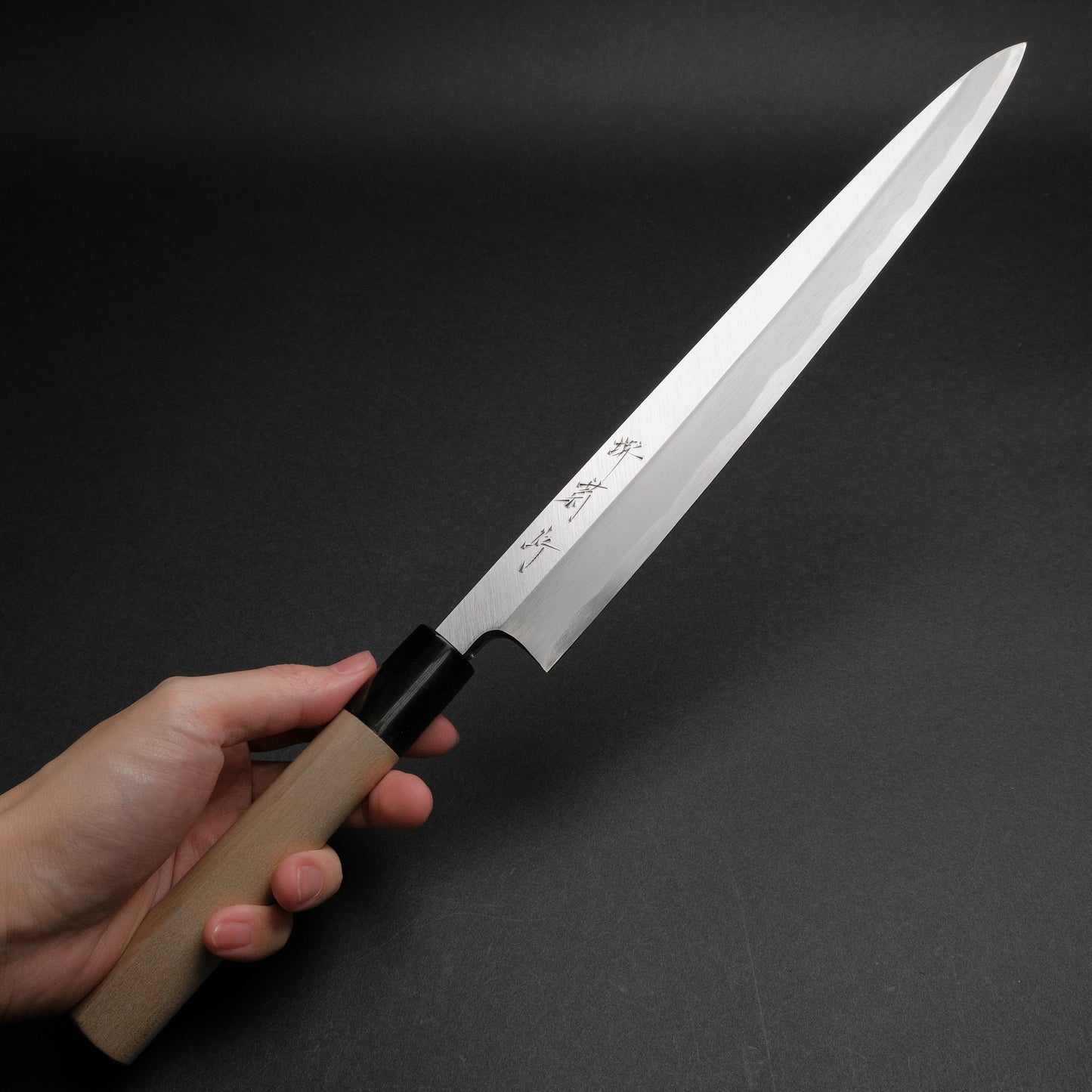 Sakai Kikumori Shironiko White #2 Yanagiba 300mm Magnolia Handle