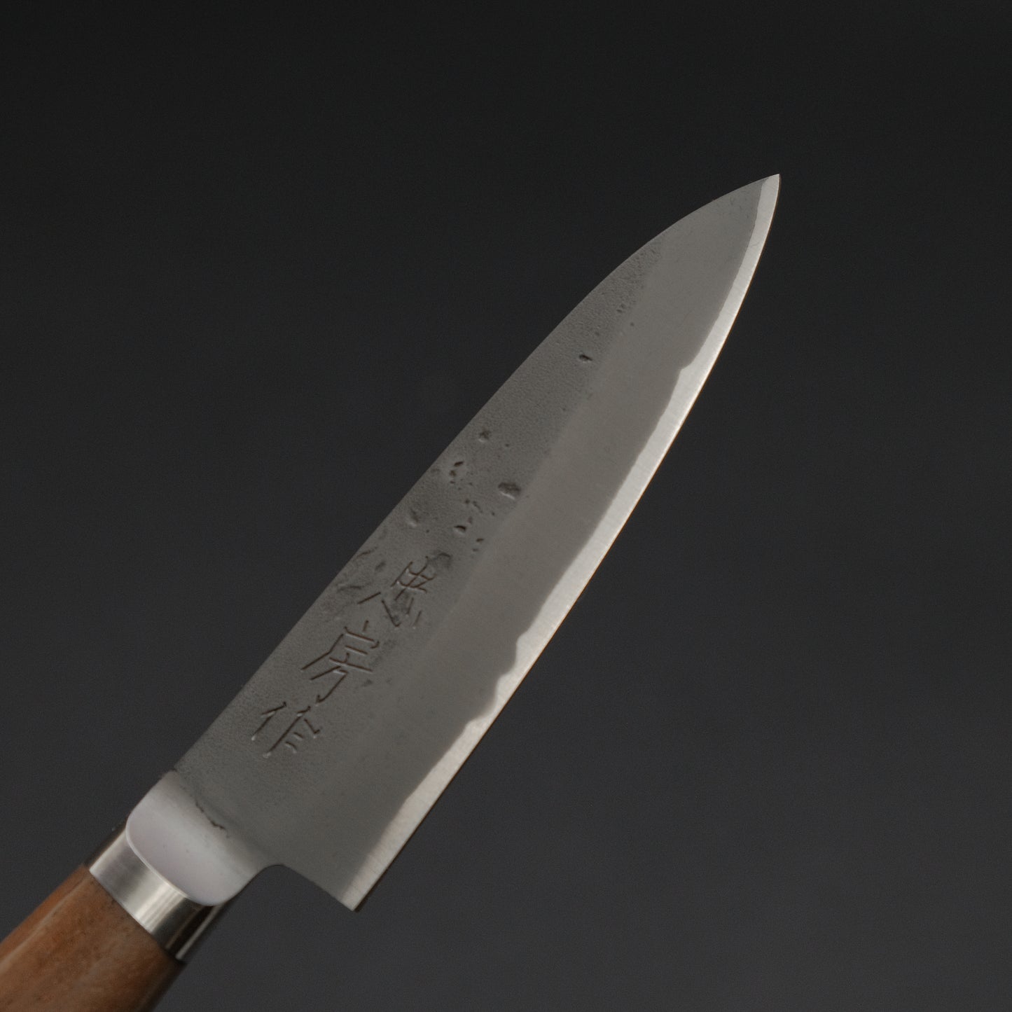 Tadafusa Blue #2 Stainless Clad Paring 90mm Walnut Handle