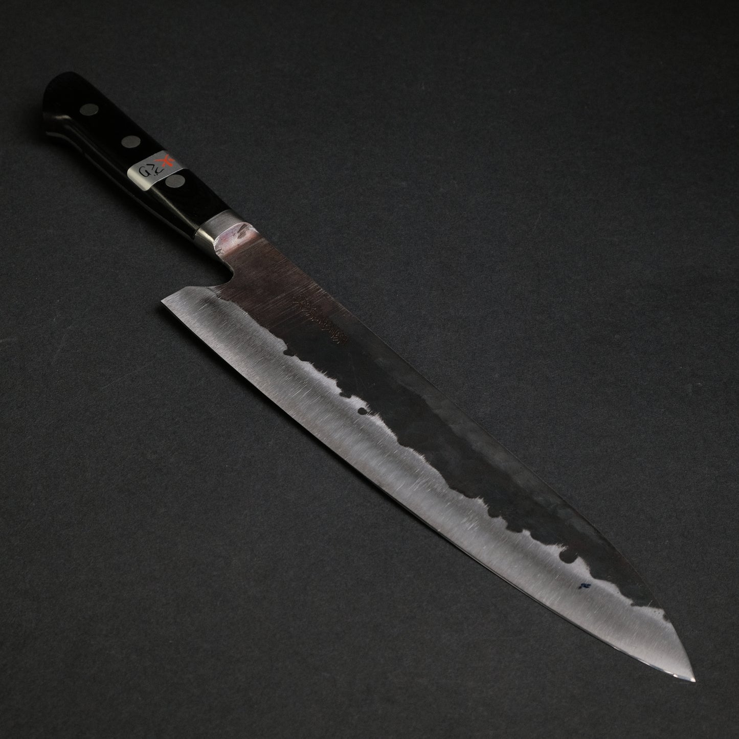 Teruyasu Fujiwara Denka Gyuto 240mm Pakka Wood Handle