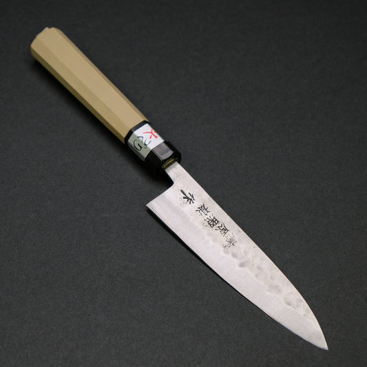 Teruyasu Fujiwara Maboroshi White #1 Petty 120mm Ho Wood Handle