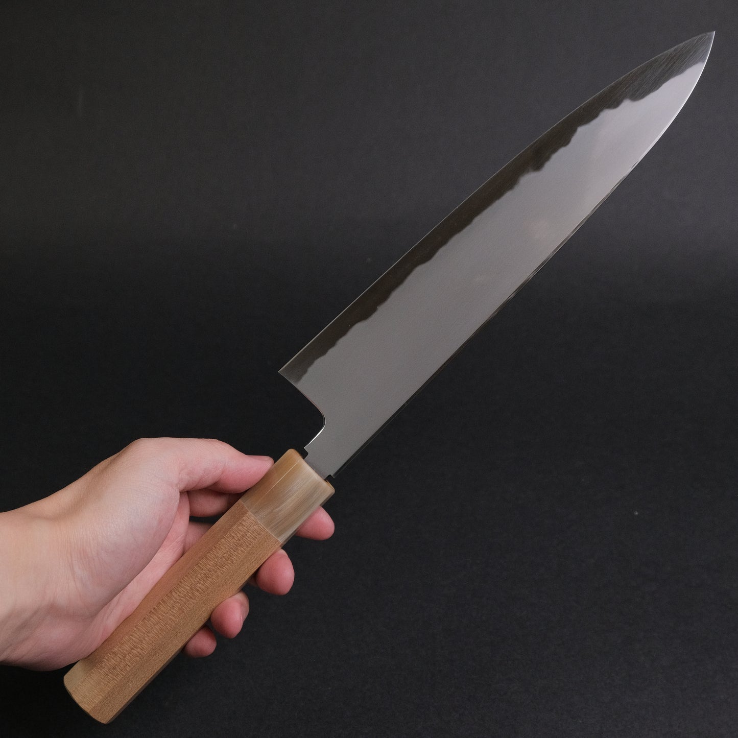Tetsujin Blue #2 Kasumi Gyuto 240mm Ho Wood Handle
