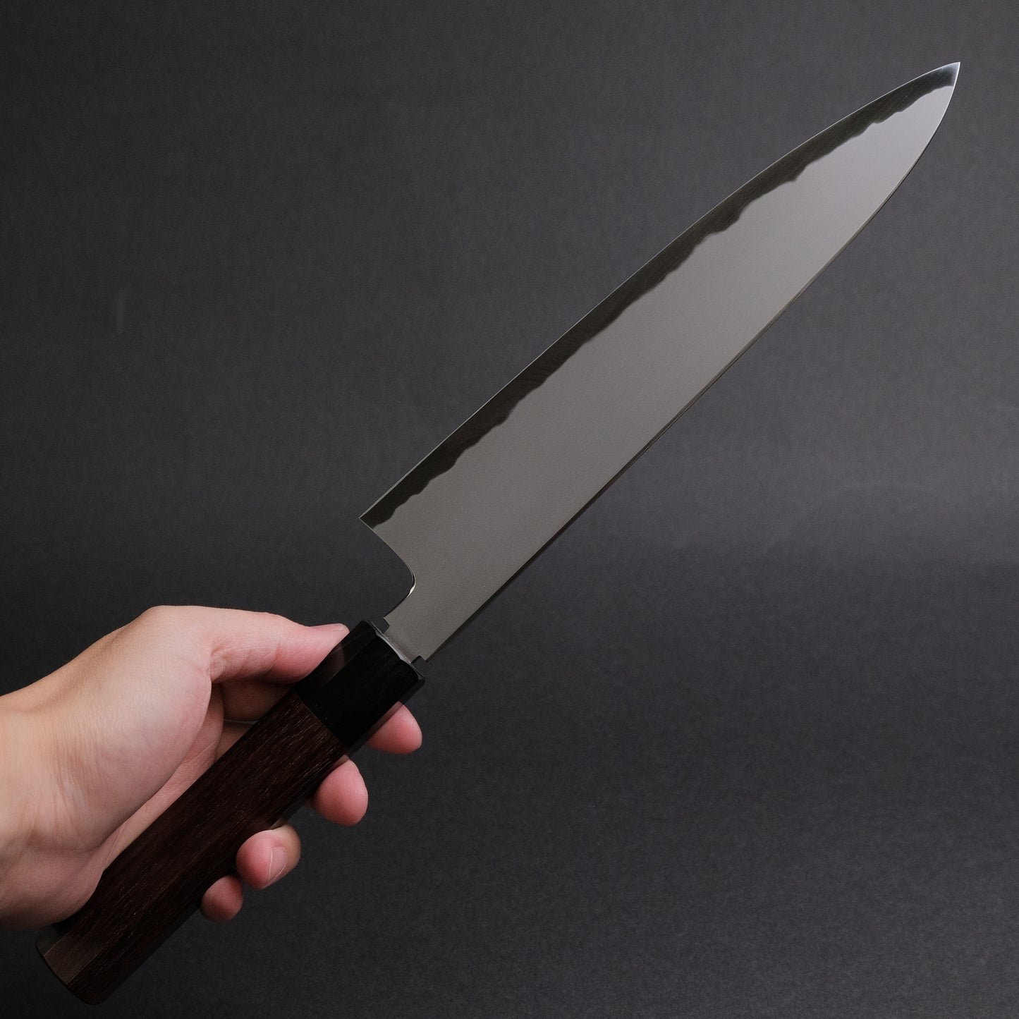 Tetsujin Blue #2 Kasumi Gyuto 240mm Taihei Rosewood Handle