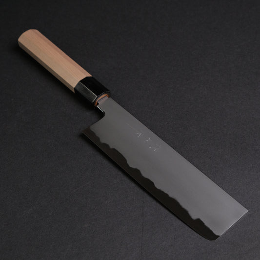 Tetsujin Blue #2 Kasumi Nakiri 180mm Ho Wood Handle