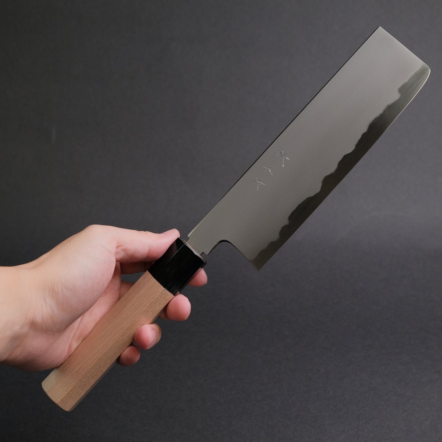 Tetsujin Blue #2 Kasumi Nakiri 180mm Ho Wood Handle