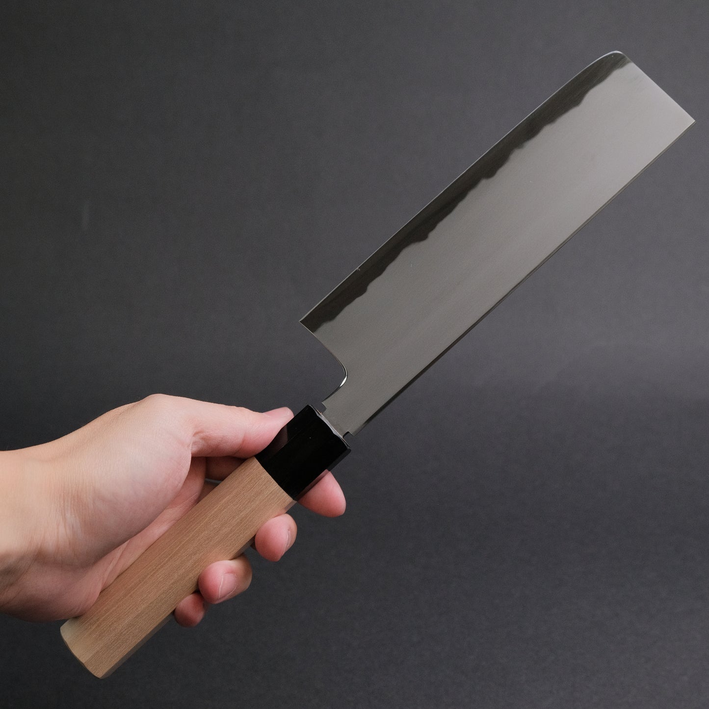 Tetsujin Blue #2 Kasumi Nakiri 180mm Ho Wood Handle