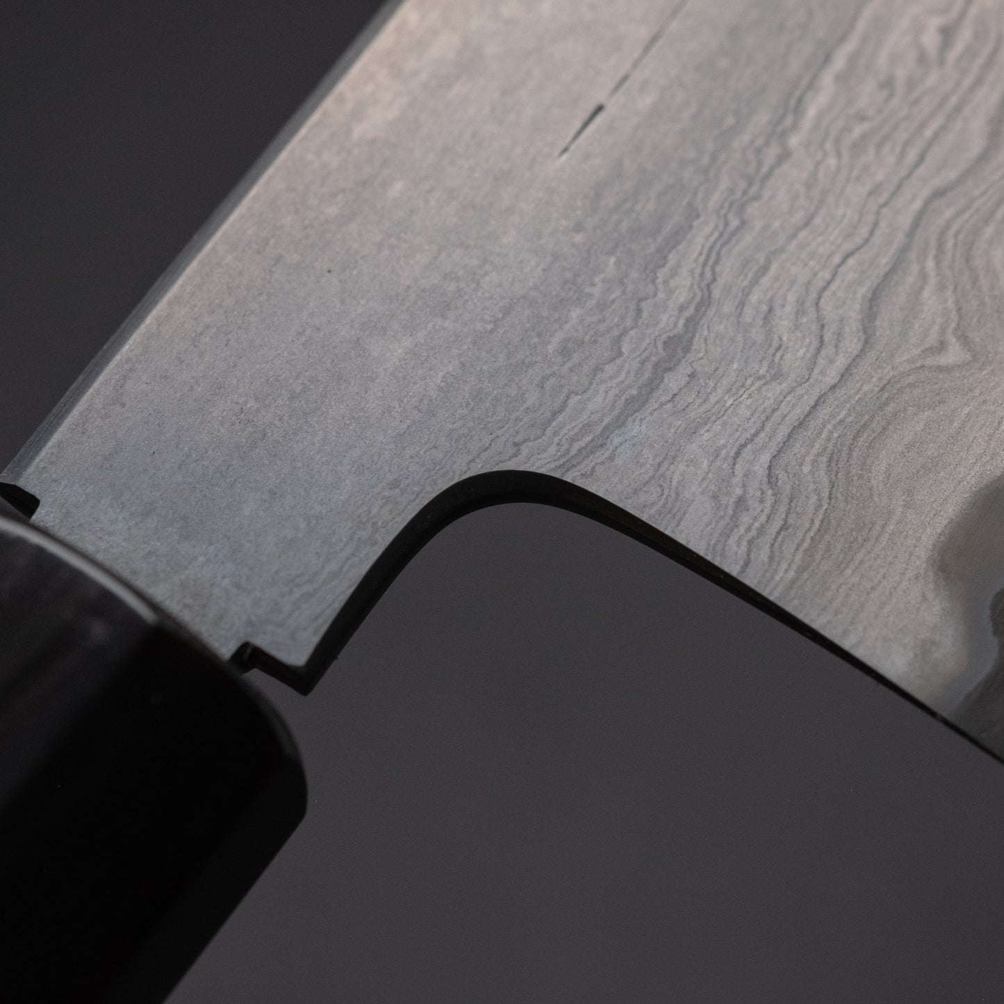 Tetsujin Blue #2 Metal Flow Kiritsuke Gyuto 240mm Taihei Makassar Ebony Handle