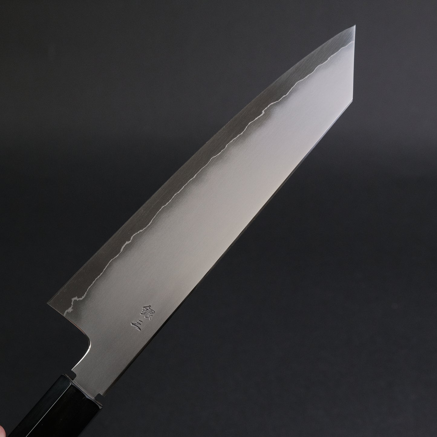 Tetsujin Silver #3 Kasumi Kiritsuke Gyuto 210mm Taihei Makassar Ebony Handle