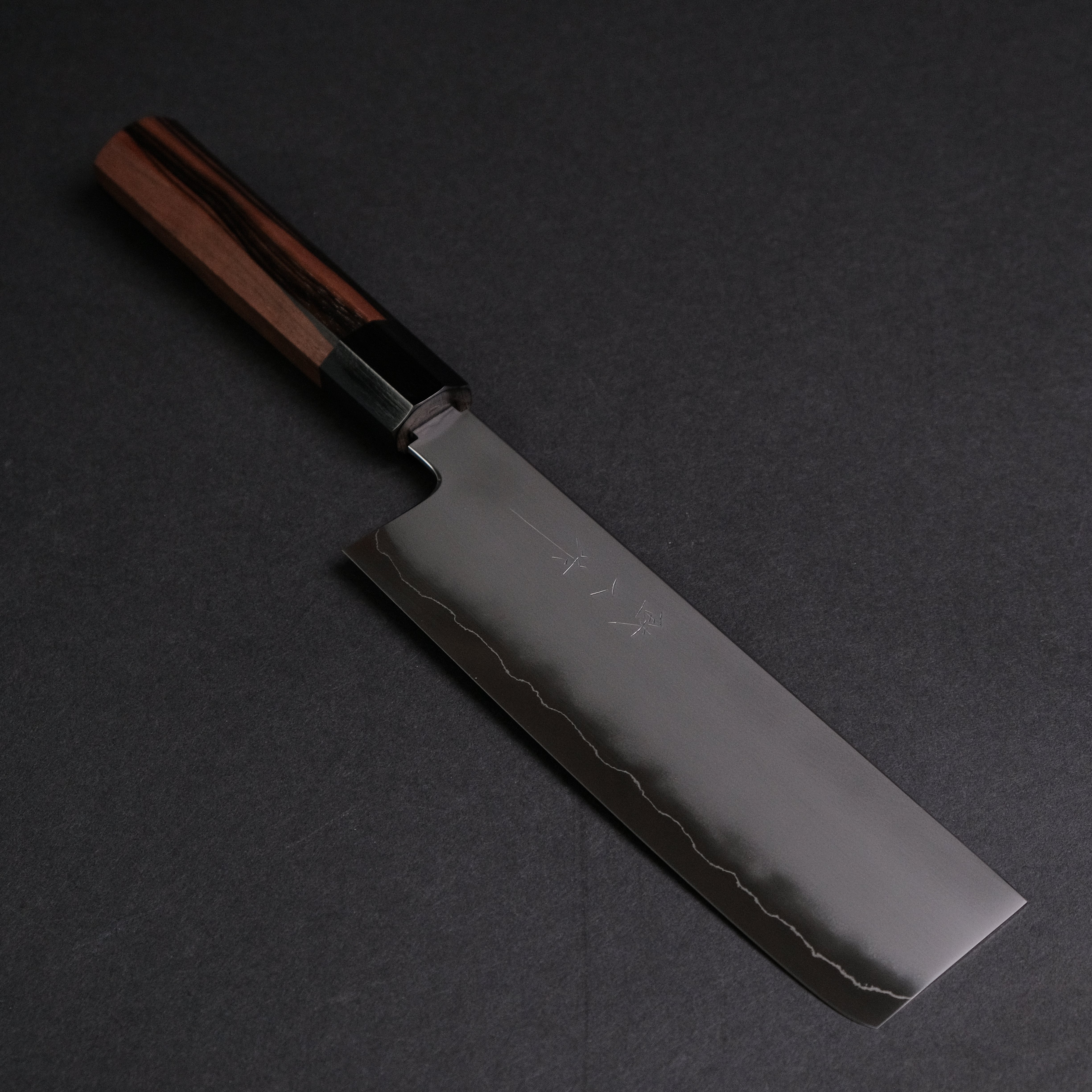Tetsujin Silver #3 Kasumi Nakiri 180mm Taihei Makassar Ebony