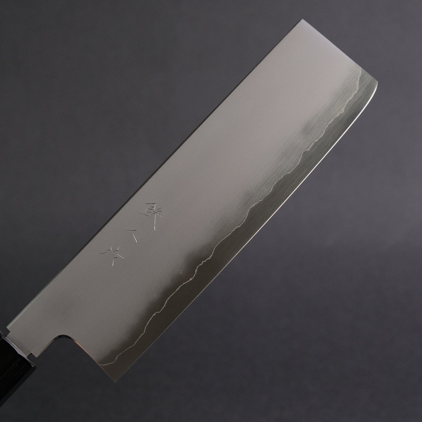 Tetsujin Silver #3 Kasumi Nakiri 180mm Taihei Makassar Ebony Handle
