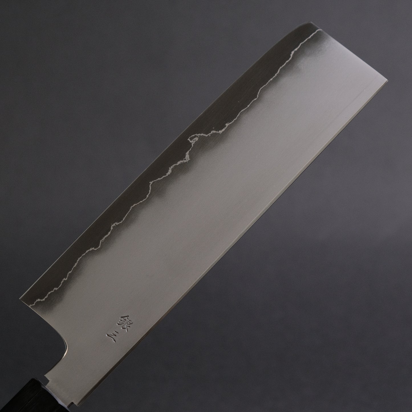 Tetsujin Silver #3 Kasumi Nakiri 180mm Taihei Makassar Ebony Handle