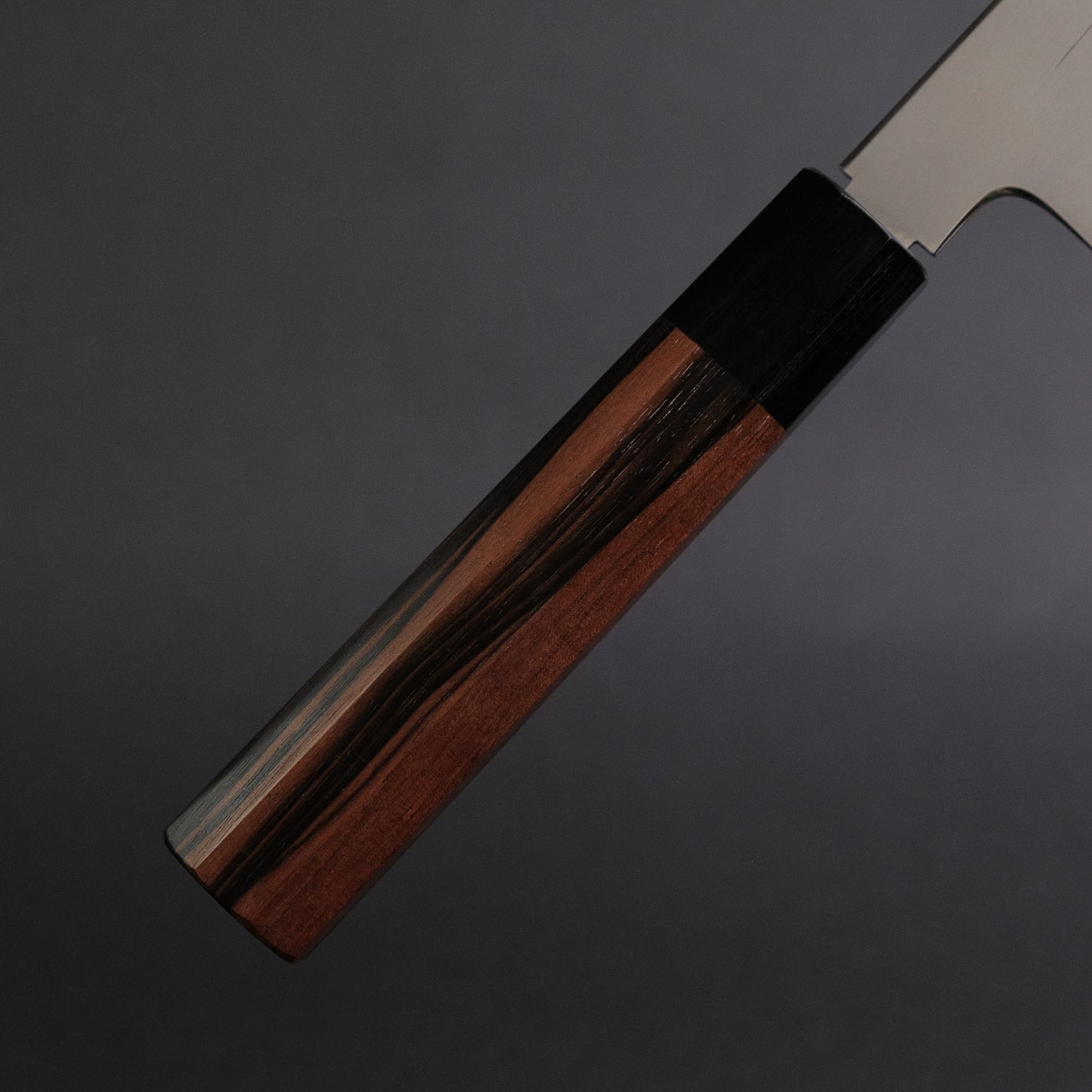 Tetsujin Silver #3 Kasumi Nakiri 180mm Taihei Makassar Ebony Handle