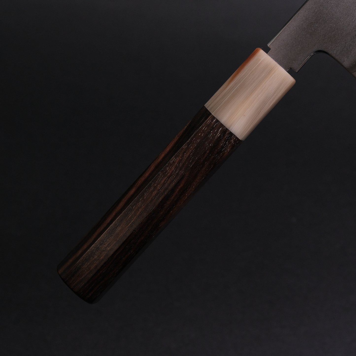 Tetsujin Silver #3 Metal Flow Gyuto 210mm Taihei Makassar Ebony Handle