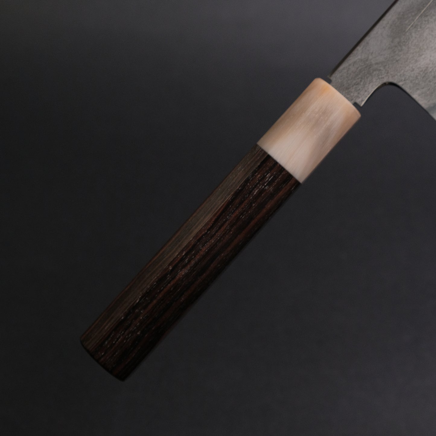 Tetsujin Silver #3 Metal Flow Kiritsuke Gyuto 240mm Taihei Makassar Ebony Handle