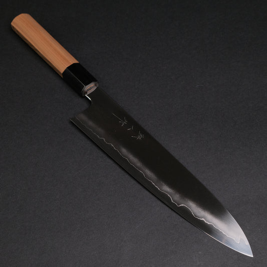 Tetsujin Silver #3 Ukiba Gyuto 240mm Yakusugi Cedar Handle