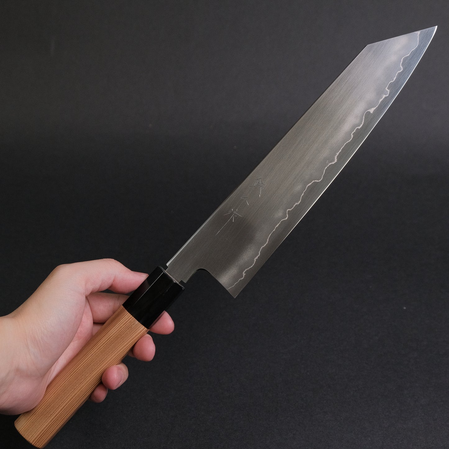 Tetsujin Silver #3 Ukiba Kiritsuke Gyuto 240mm Yakusugi Cedar Handle