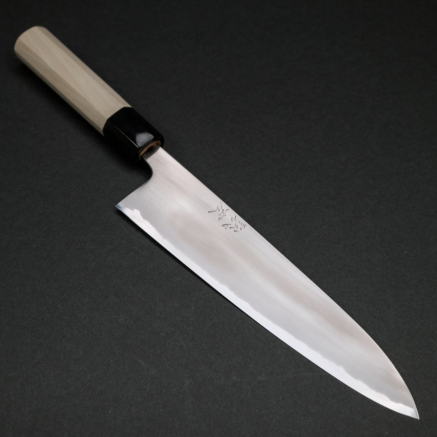 Toshihiro Wakui White #2 Gyuto 210mm Magnolia Handle