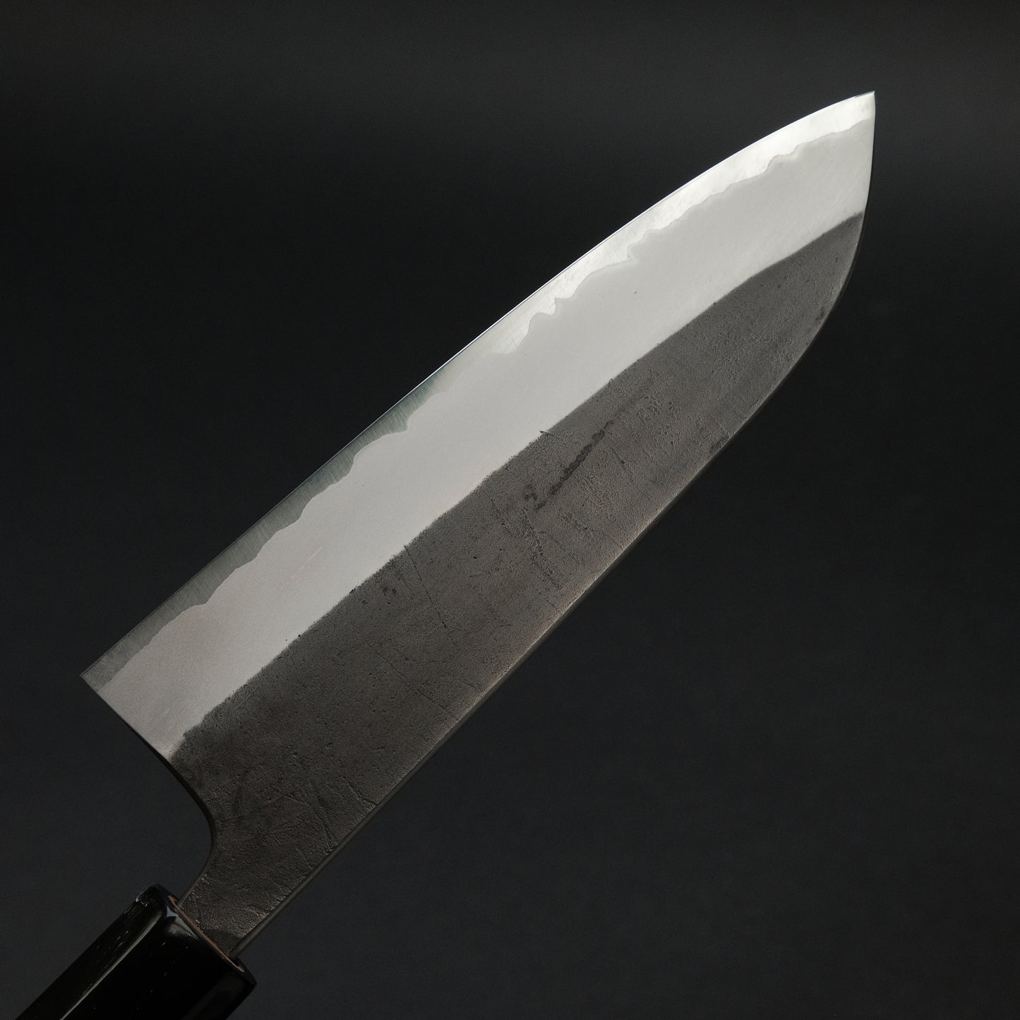 Toshihiro Wakui White #2 Nashiji Santoku 165mm Magnolia Handle