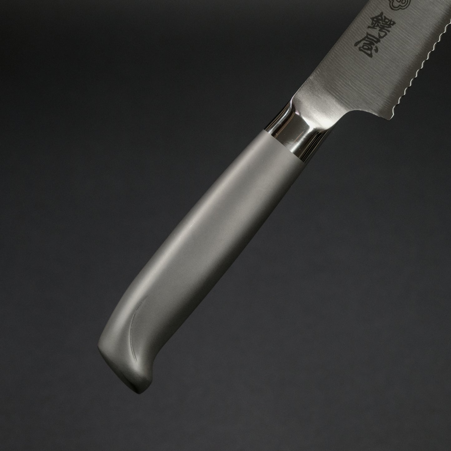 Tsubaya Bread Knife 210mm Stainless Handle