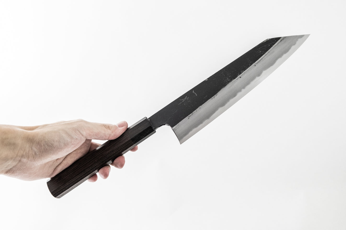 Hitohira Togashi White #2 Kurouchi Kiritsuke Gyuto 210mm Tagayasan Handle