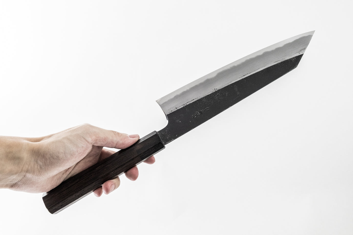 Hitohira Togashi White #2 Kurouchi Kiritsuke Gyuto 210mm Tagayasan Handle