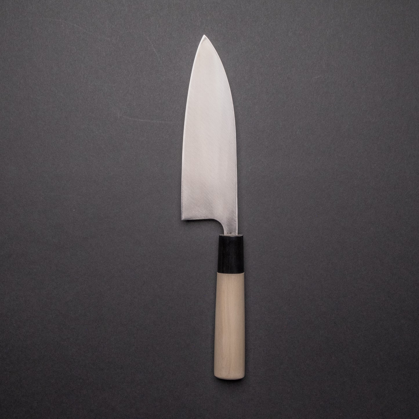 Mumei Stainless Deba 165mm Ho Wood Handle