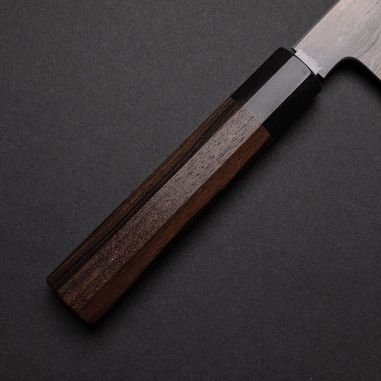 Tetsujin Blue #2 Metal Flow Kiritsuke Gyuto 240mm Taihei Makassar Ebony Handle